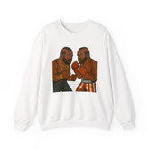 Clubber vs Mr T Design from Rocky Movie Crewneck Sweatshirt