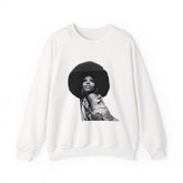 Diana Ross Empowering Afro-Inspired Unisex Crewneck Sweatshirt