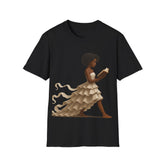 Elegant Reader T-Shirt, Inspirational Literary Top, Gift for Book Lovers, Fashion for Readers, Cozy Casual Wear