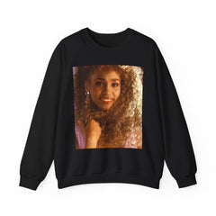Golden Curls Portrait Sweatshirt