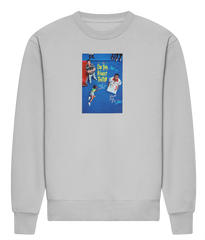 Do The Right Thing heavyweight sweatshirt in Heather Grey, without white borders