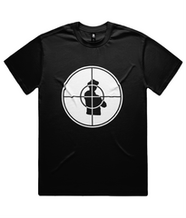 Public Enemy Heavyweight Tee in Black, corrected artwork