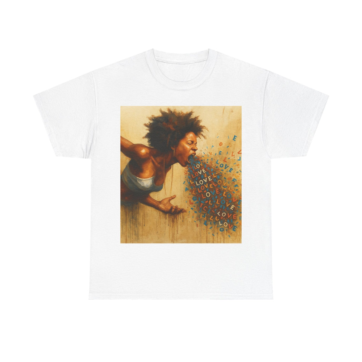 Unisex Love Expression Graphic Tee