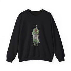 Artistic Green Bottle Crewneck Sweatshirt, Unisex Heavy Blend™