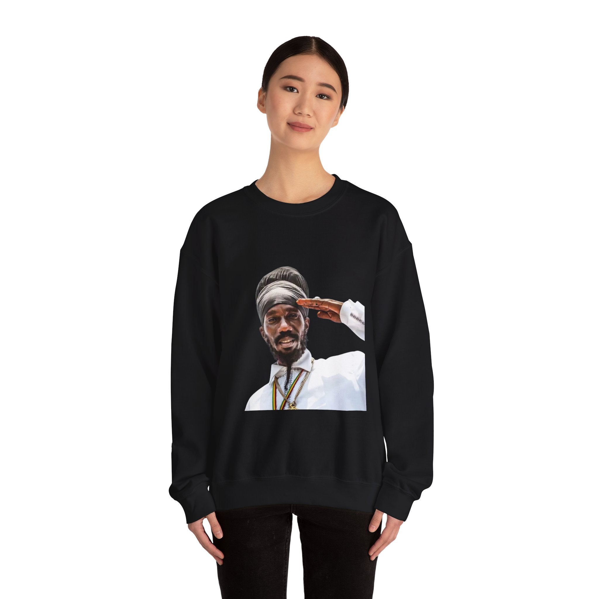 Sizzla Kalonji Unisex Heavy Crewneck Sweatshirt
