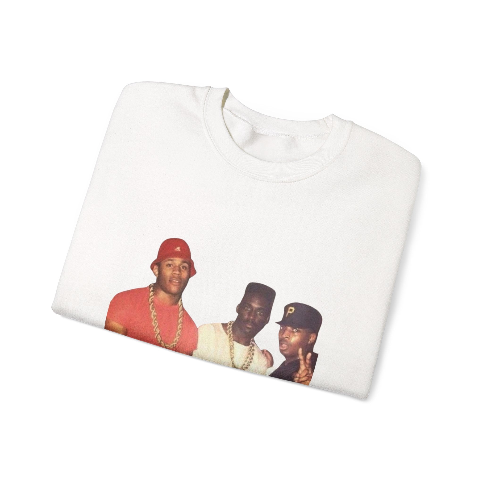 Retro Hip Hop Crewneck Sweatshirt - Classic 90s Style