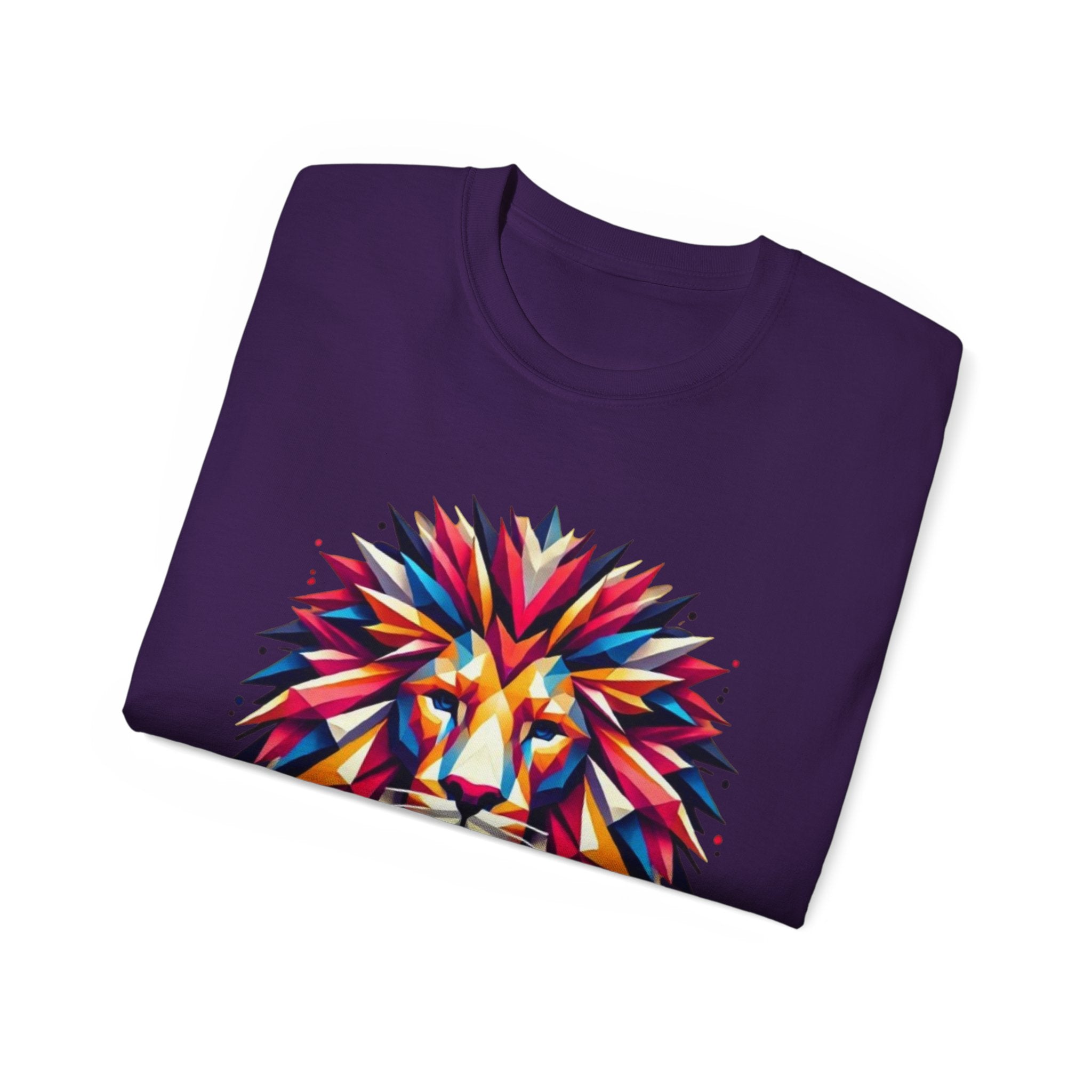 Geometric Lion Unisex Tee