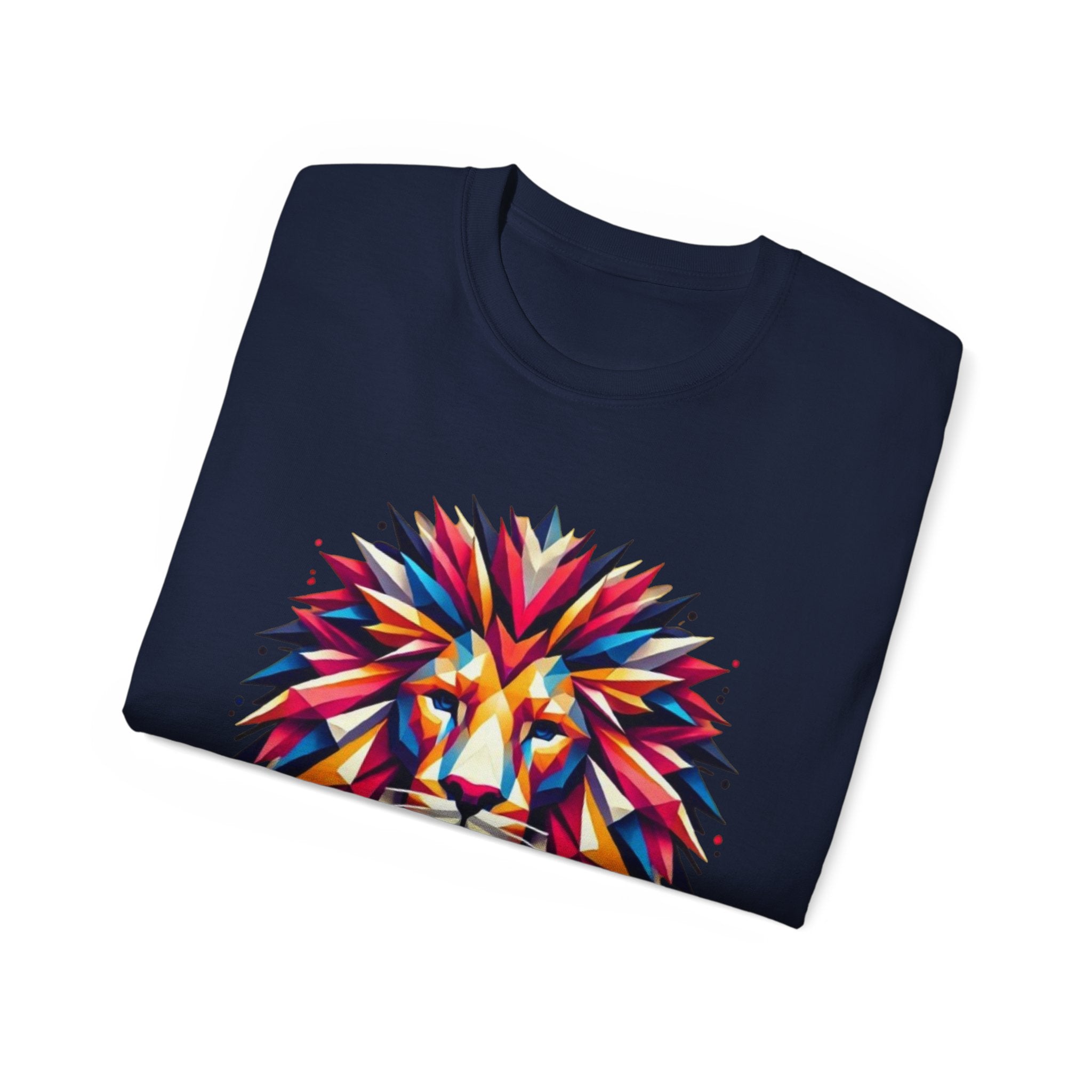 Geometric Lion Unisex Tee