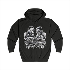 MLK & Malcolm X 'THEY NOT LIKE US' Unisex Pullover Hoodie