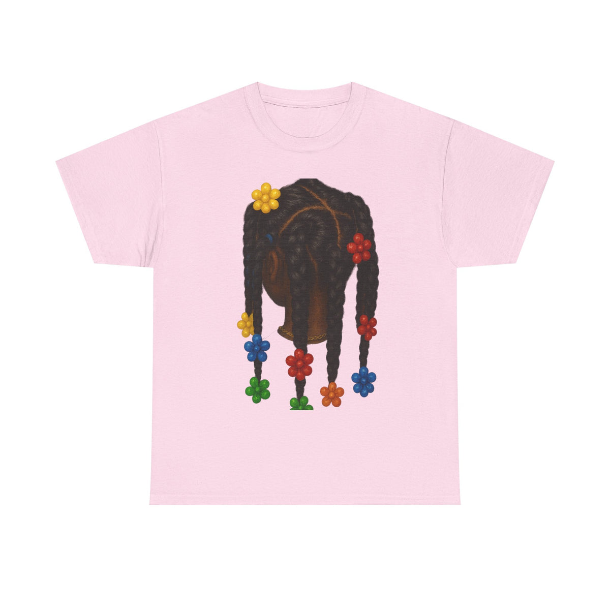 Colorful Floral Hair Tee