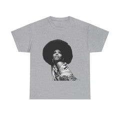 Diana Ross Empowered Afro Love Unisex Heavy Cotton Tee