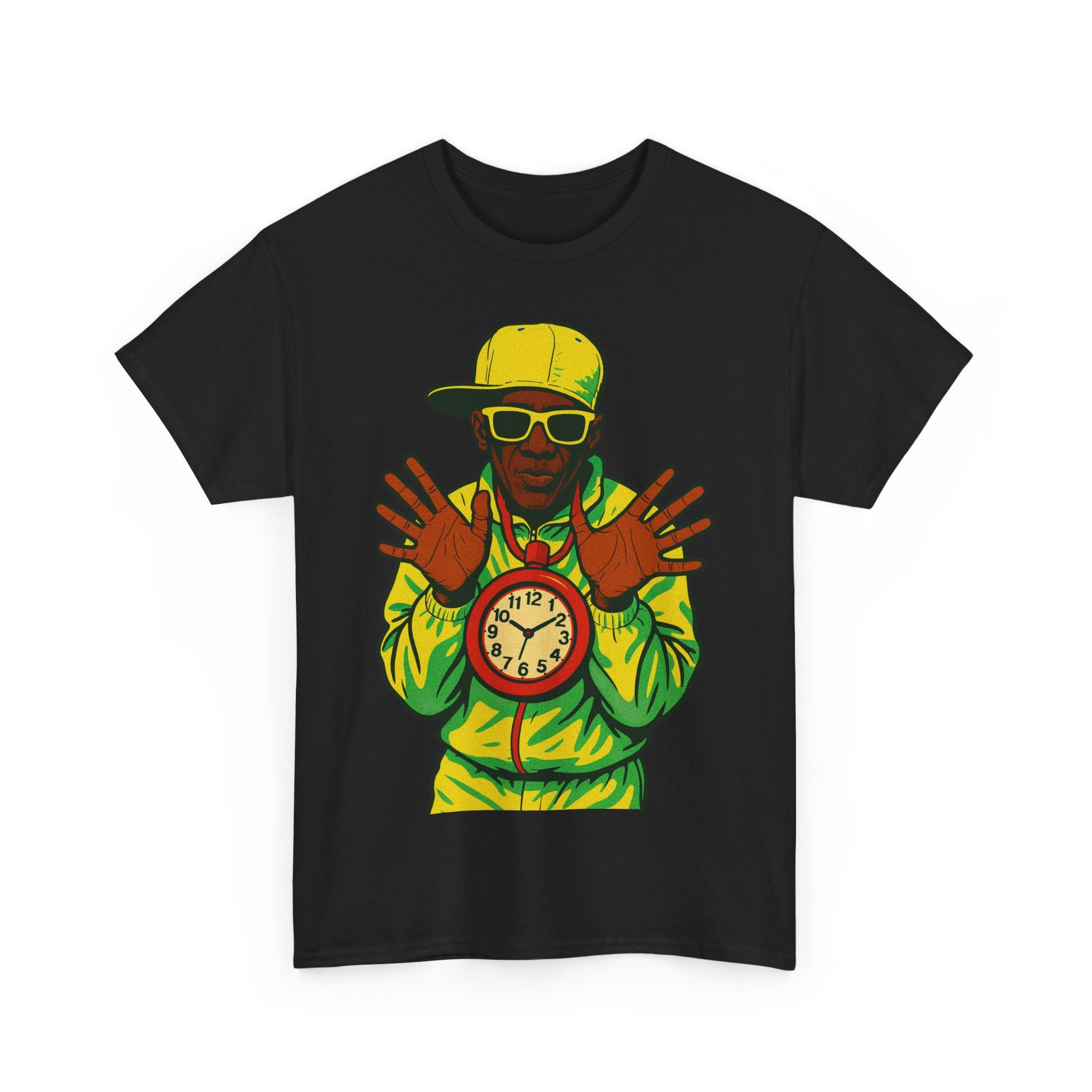 Flavor Flav “Time’s Up” Tribute Unisex Heavy Cotton Tee