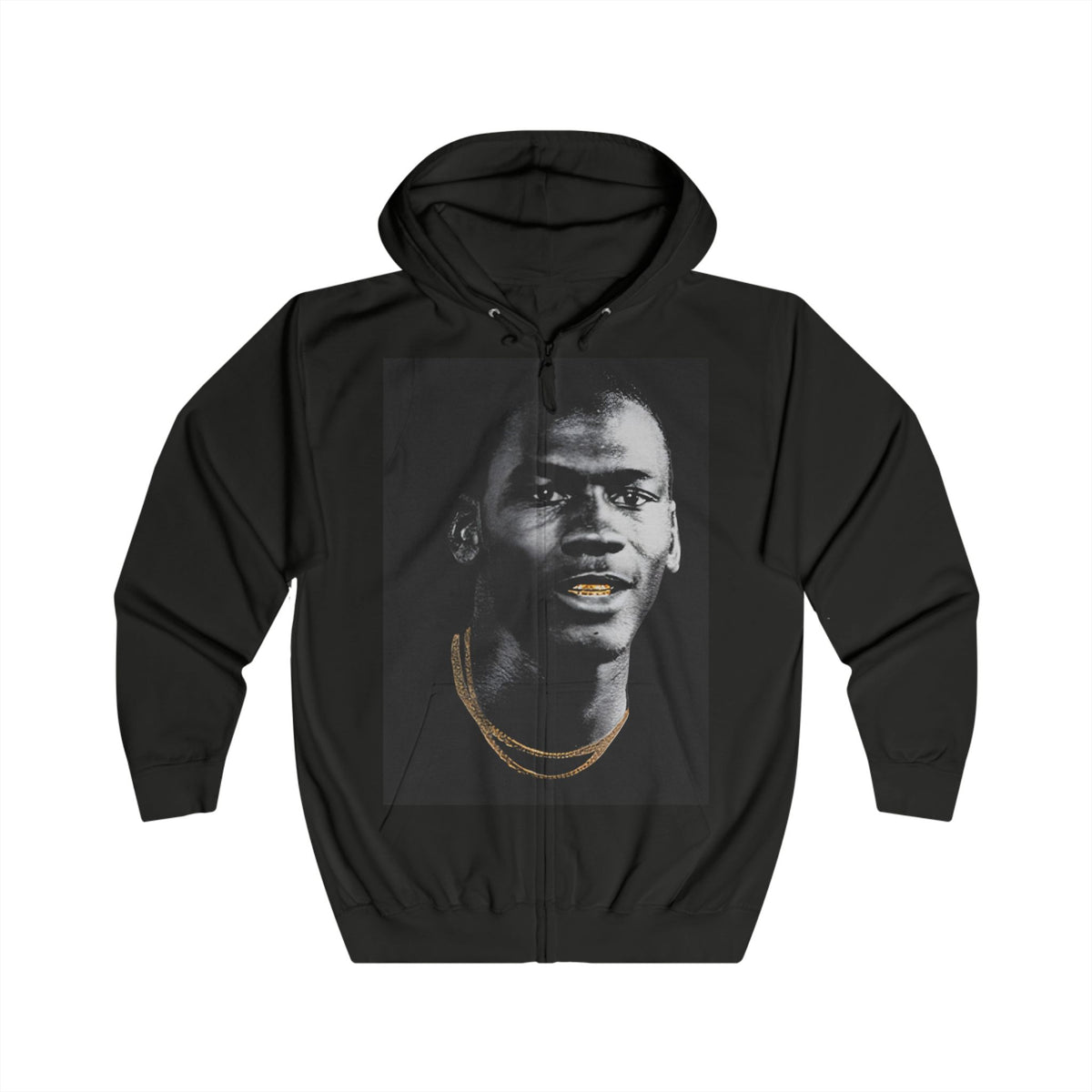Michael Jordan Gold Grill Unisex Pullover Hoodie