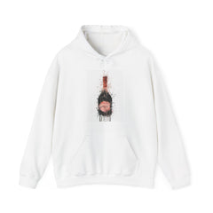 Champagne Graffiti Unisex Hooded Sweatshirt - Cozy & Stylish
