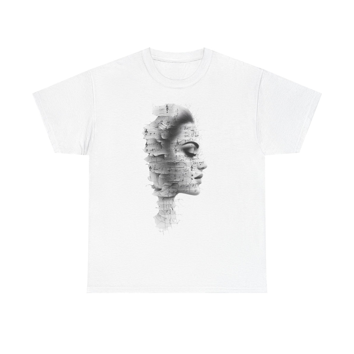 Silent Melodies Unisex Heavy Cotton Tee