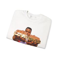 "Love vs. Hate" Radio Raheem Crewneck Sweatshirt - Unisex Comfort