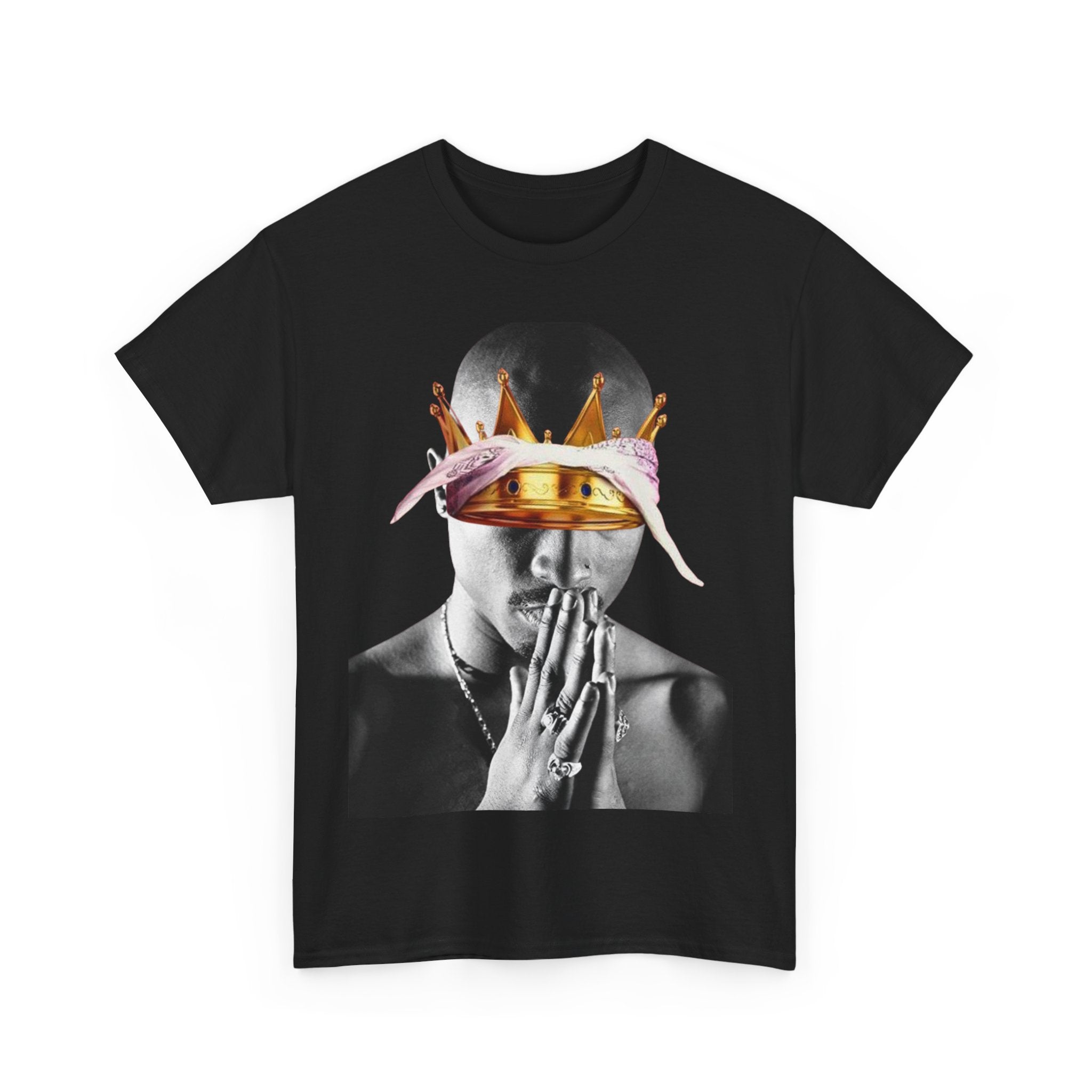 2pac Praying Unisex Heavy Cotton Tee