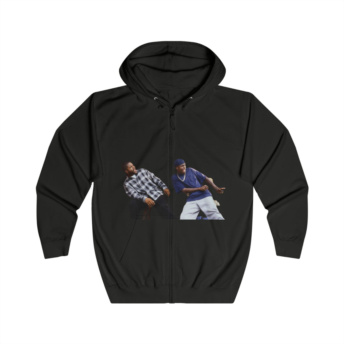 “Daaamn!” Reaction Unisex Hoodie - Craig (Ice Cube) and Smokey (Chris Tucker)