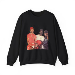 Retro Hip Hop Crewneck Sweatshirt - Classic 90s Style