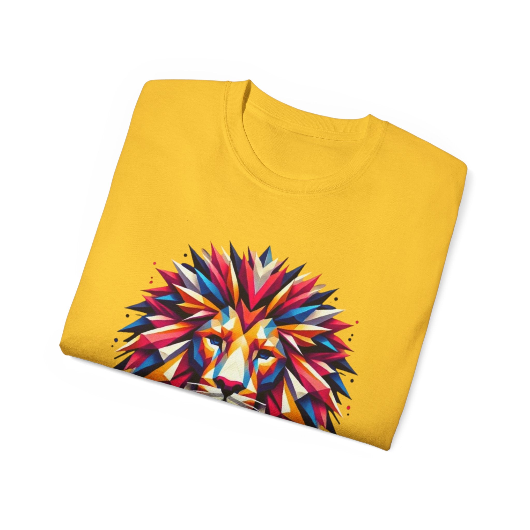 Geometric Lion Unisex Tee