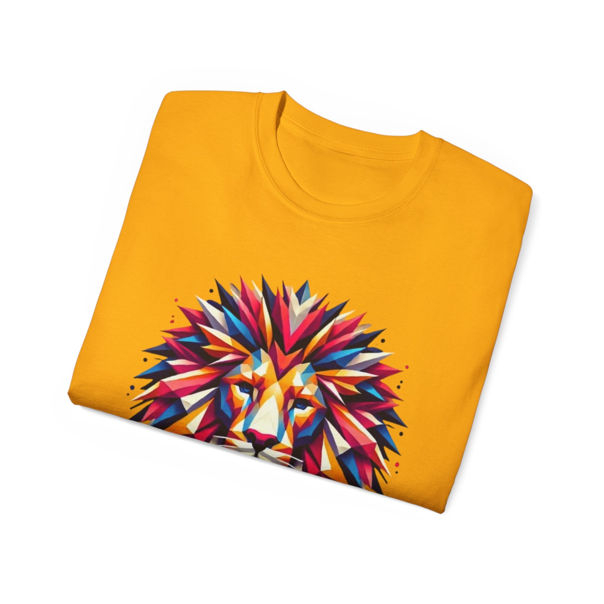 Geometric Lion Unisex Tee