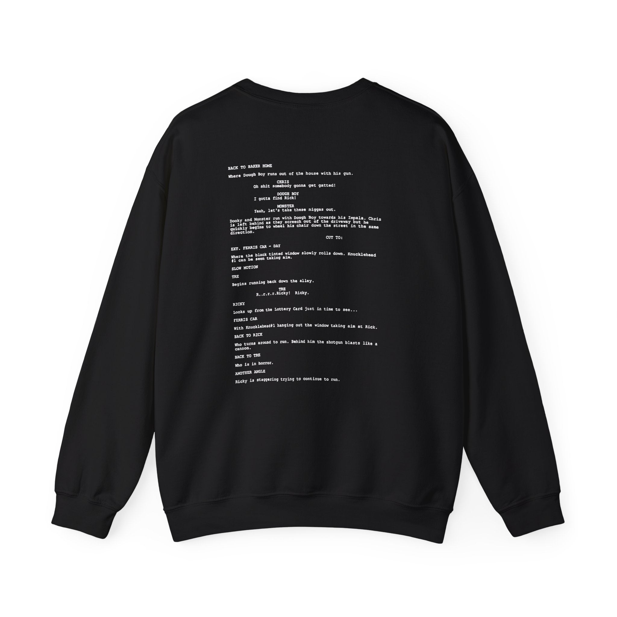 Boyz In Da Hood Unisex Heavy Blend Crewneck Sweatshirt