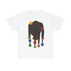 Colorful Floral Hair Tee