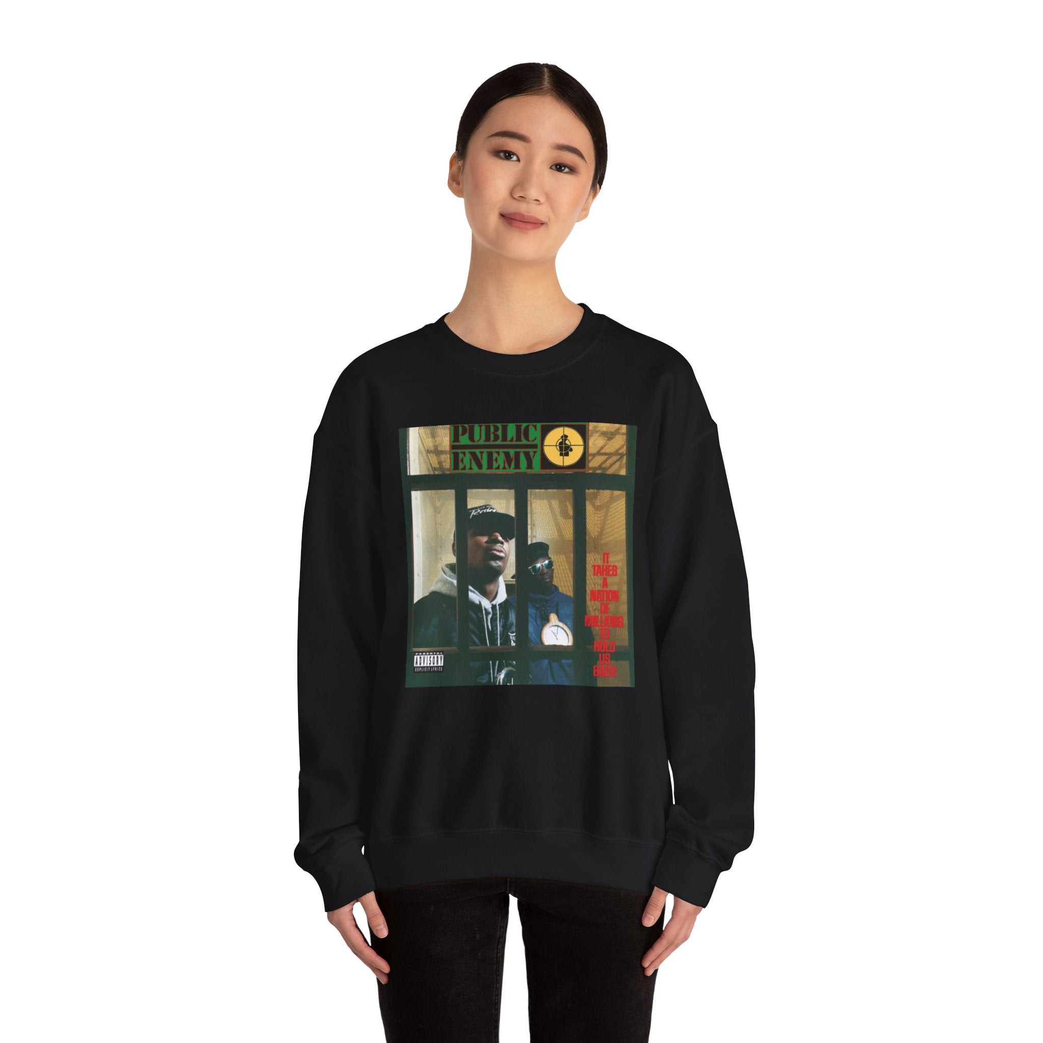 It Takes A Nation Of Millions To Hold Us Back Unisex Heavy Crewneck Sweatshirt