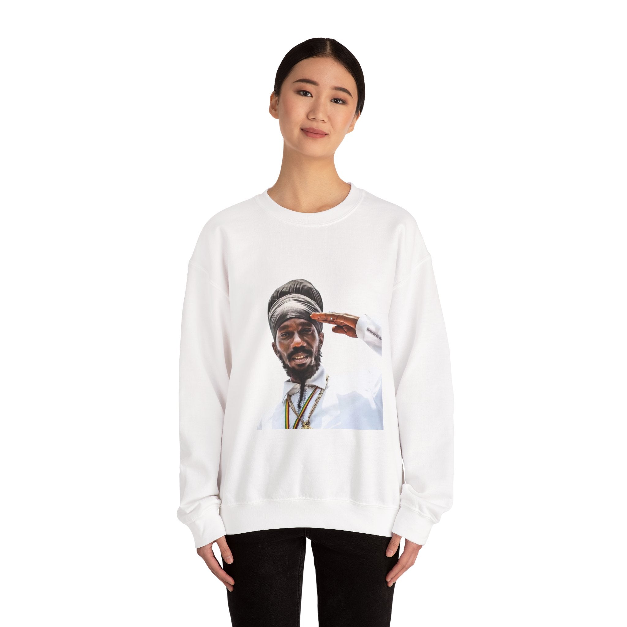 Sizzla Kalonji Unisex Heavy Crewneck Sweatshirt