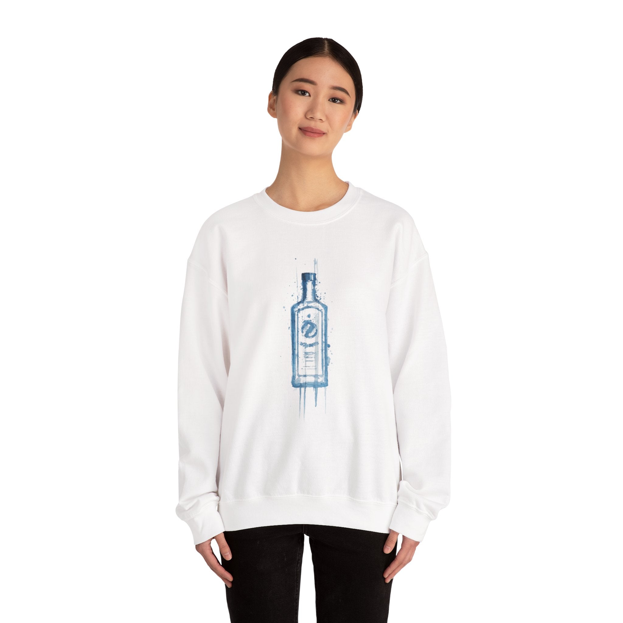 Gin Bottle Splash Sweatshirt