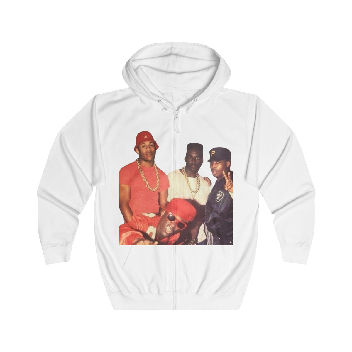 Retro Hip-Hop Unisex Pullover Hoodie - Vintage Street Style Fashion