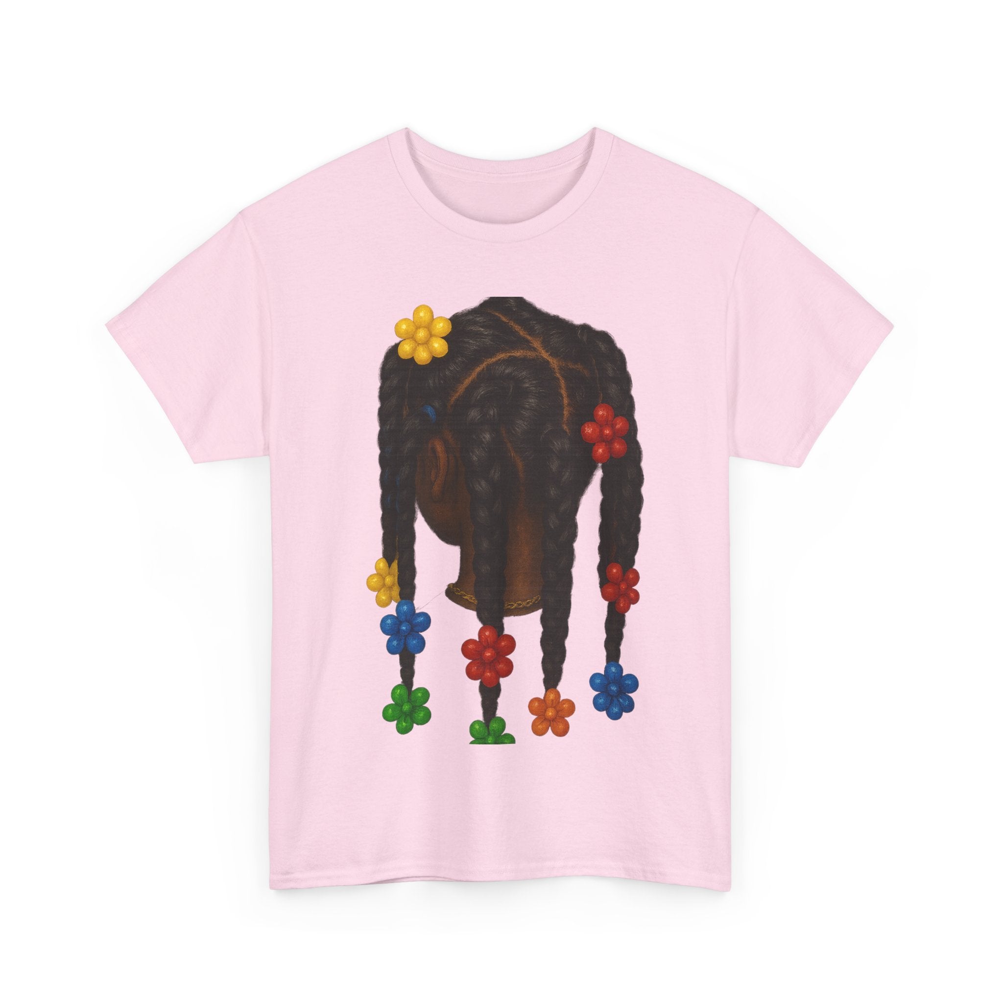 Colorful Floral Hair Tee