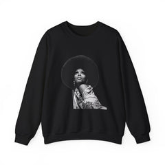 Diana Ross Empowering Afro-Inspired Unisex Crewneck Sweatshirt