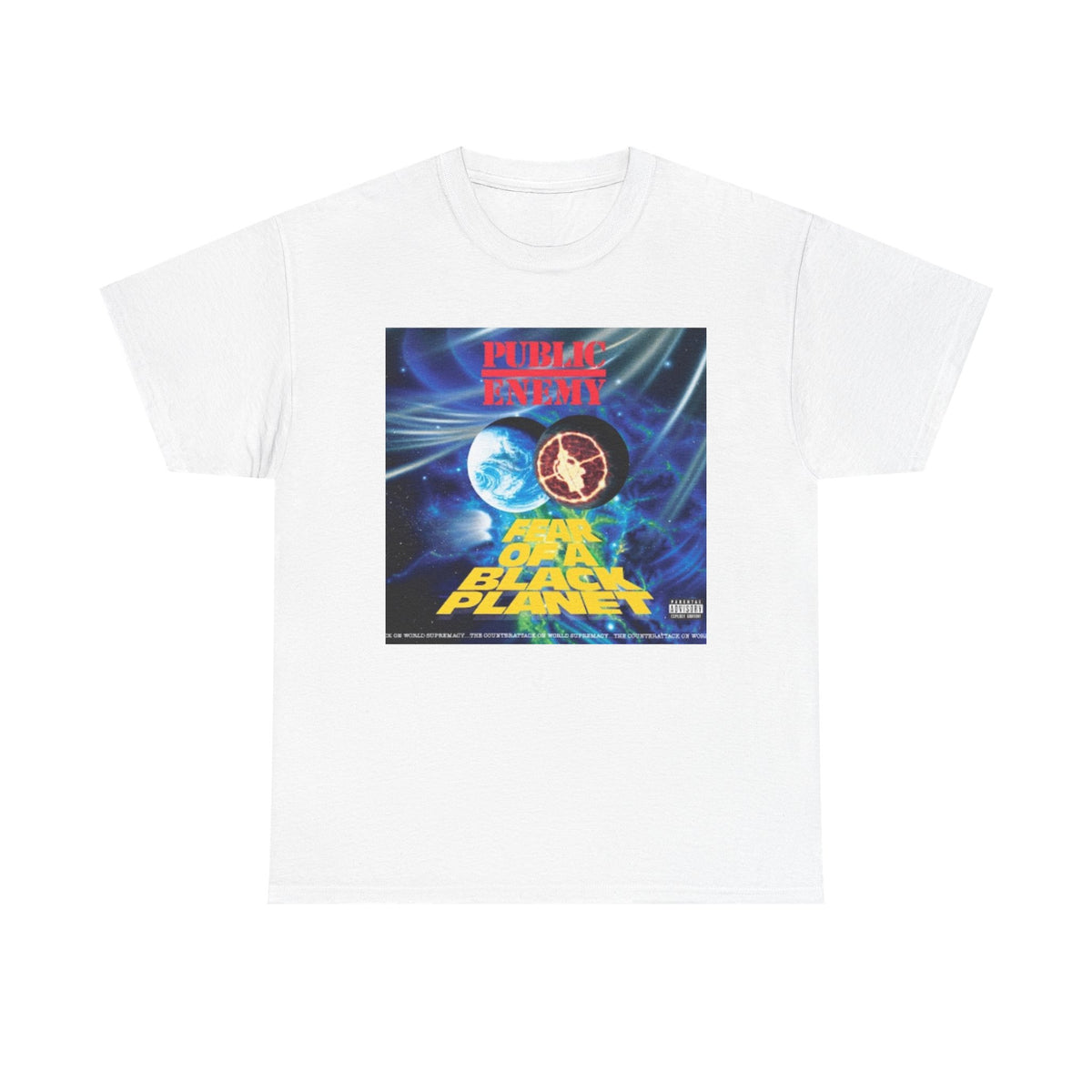 90s Hip Hop Fear of a Black Planet by Public Enemy Women's tshirt
