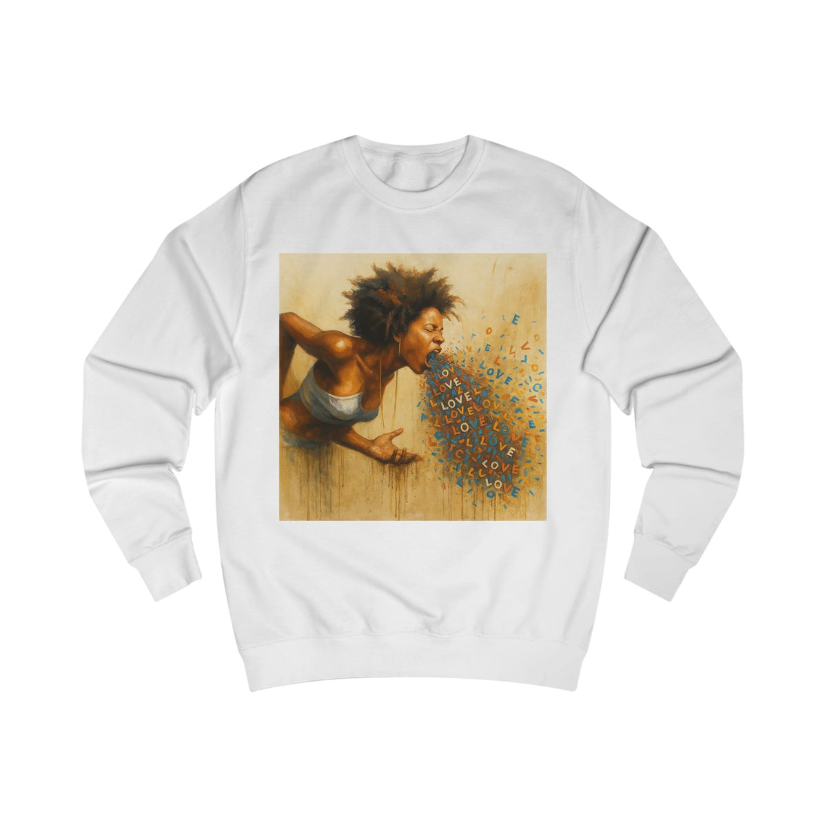Black Girl Love Unisex Sweatshirt