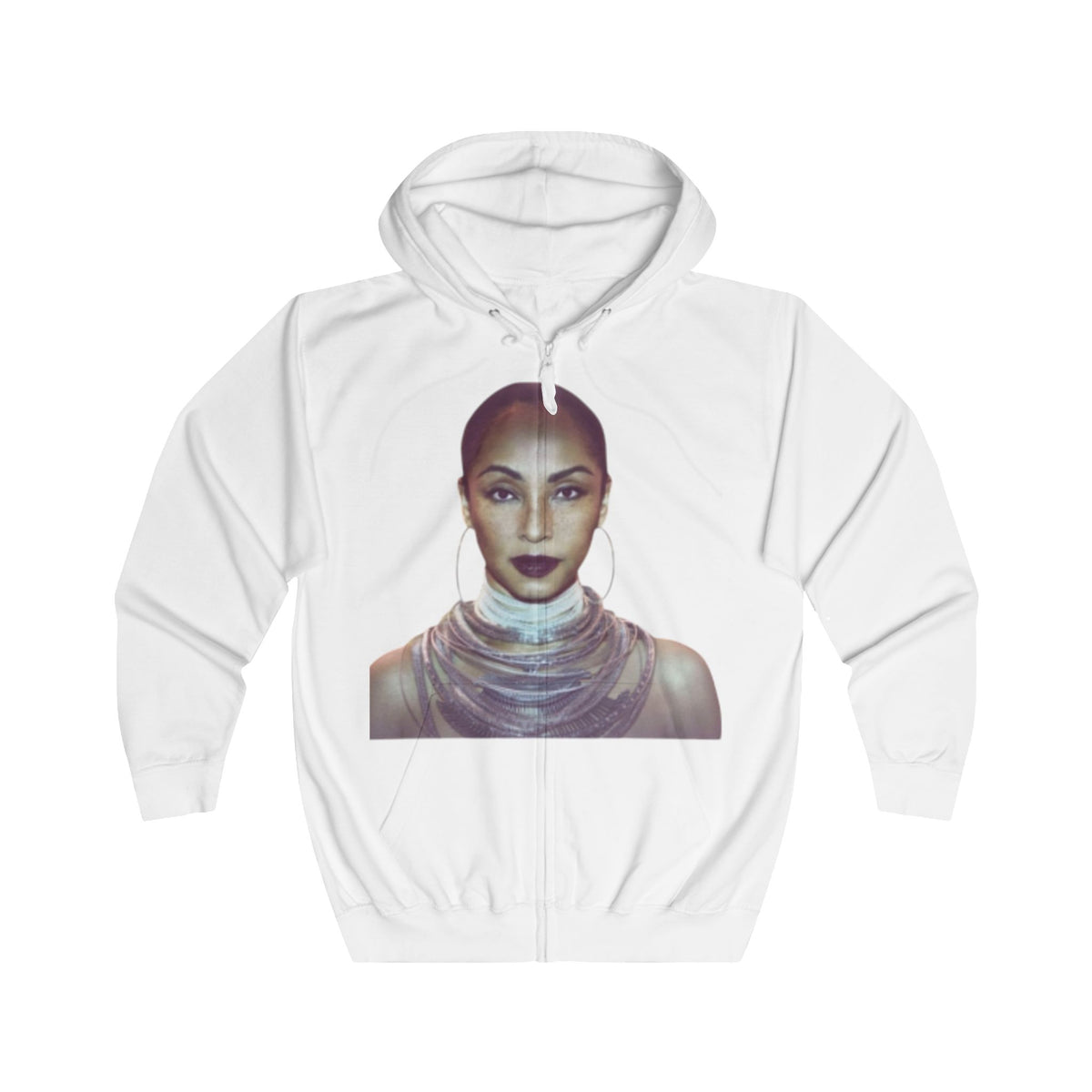 Sade Unisex Hoodie - Black Fashion Sweatshirt with Bold Images