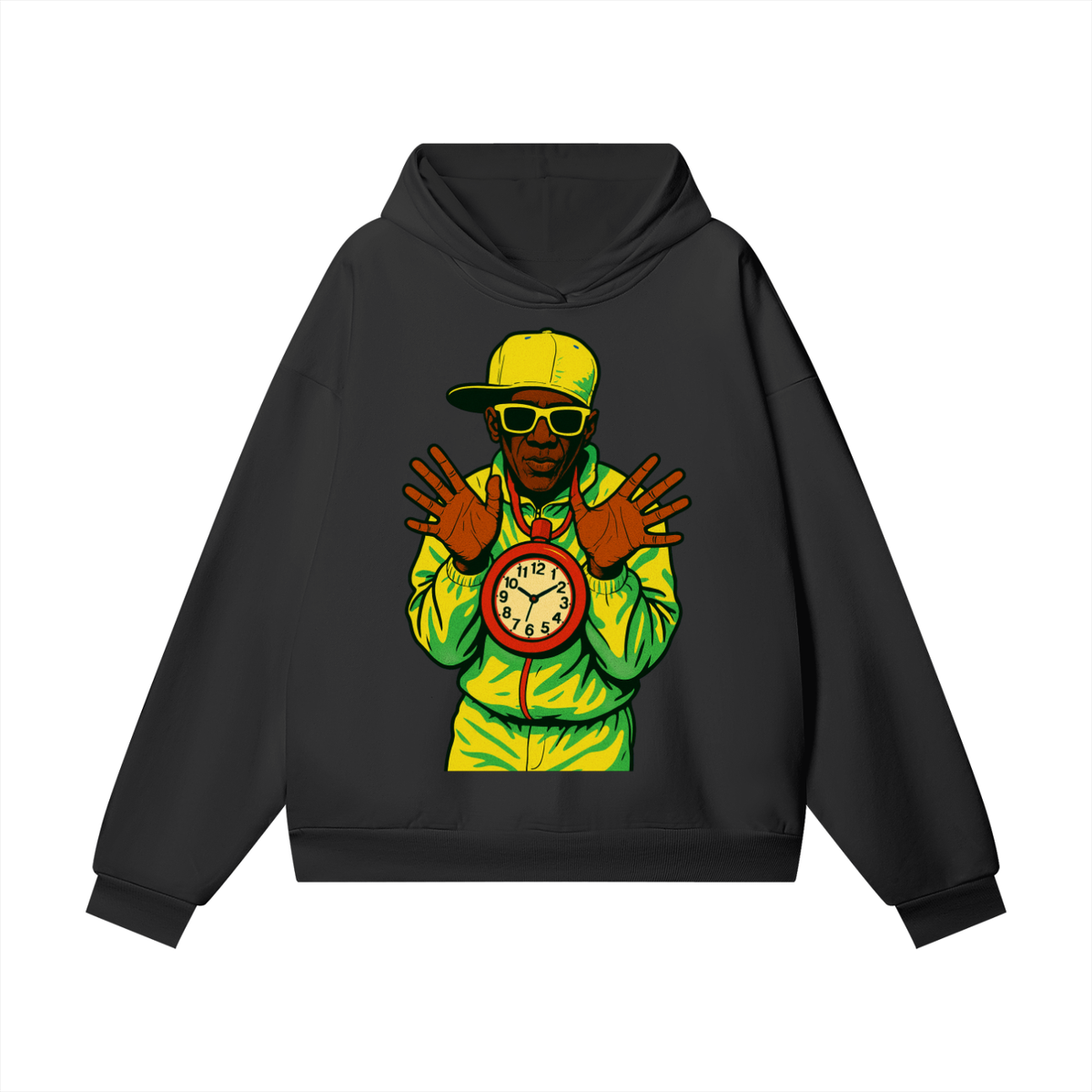 Flavor Flav — Time’s Up 460gsm Heavyweight Hoodie
