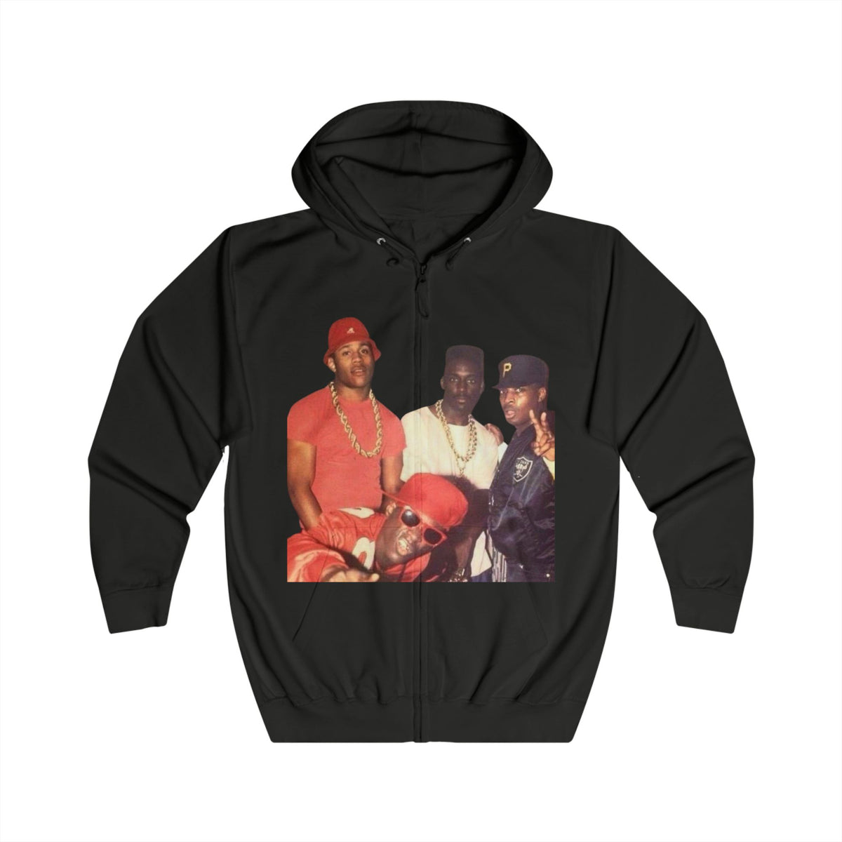 Retro Hip-Hop Unisex Pullover Hoodie - Vintage Street Style Fashion