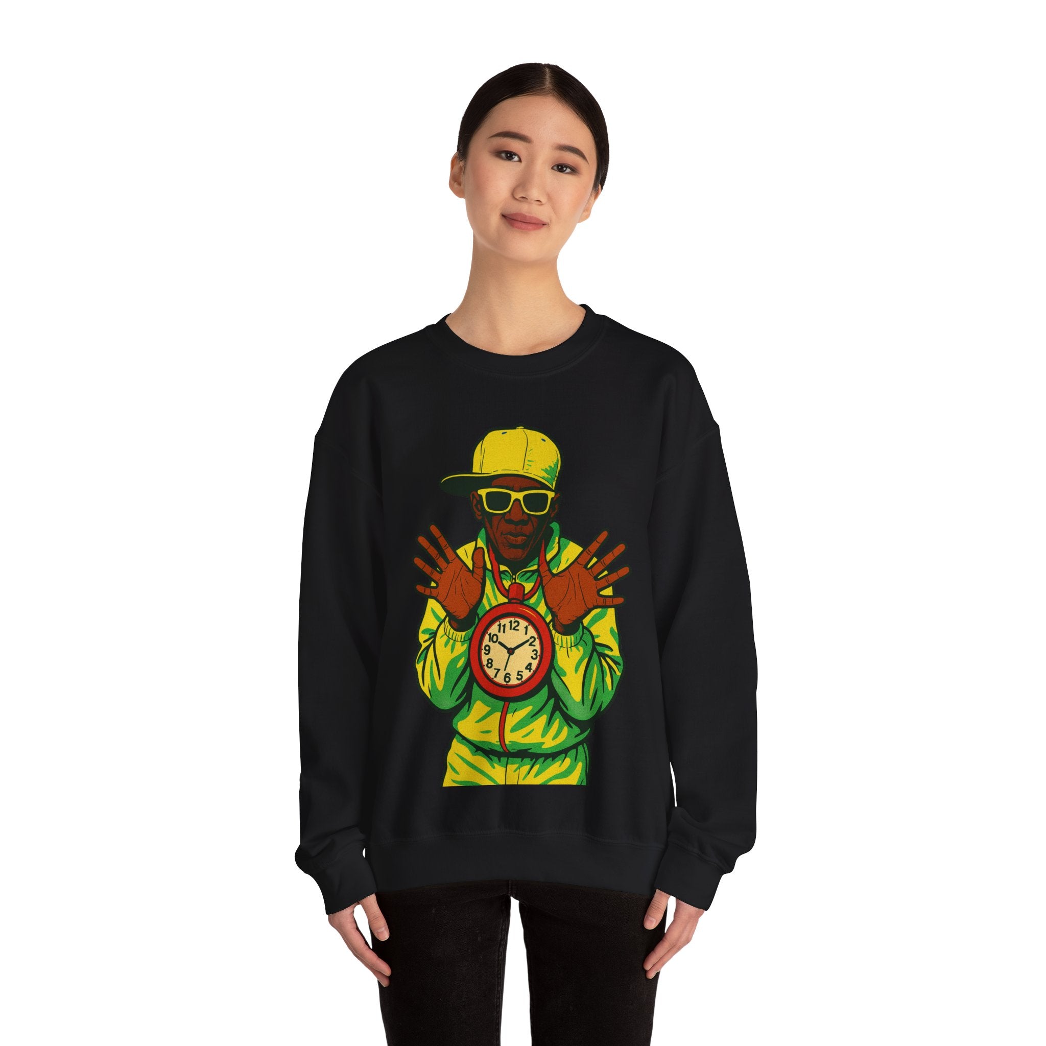 Flavor Flav “Time’s Up” Tribute Crewneck Sweatshirt
