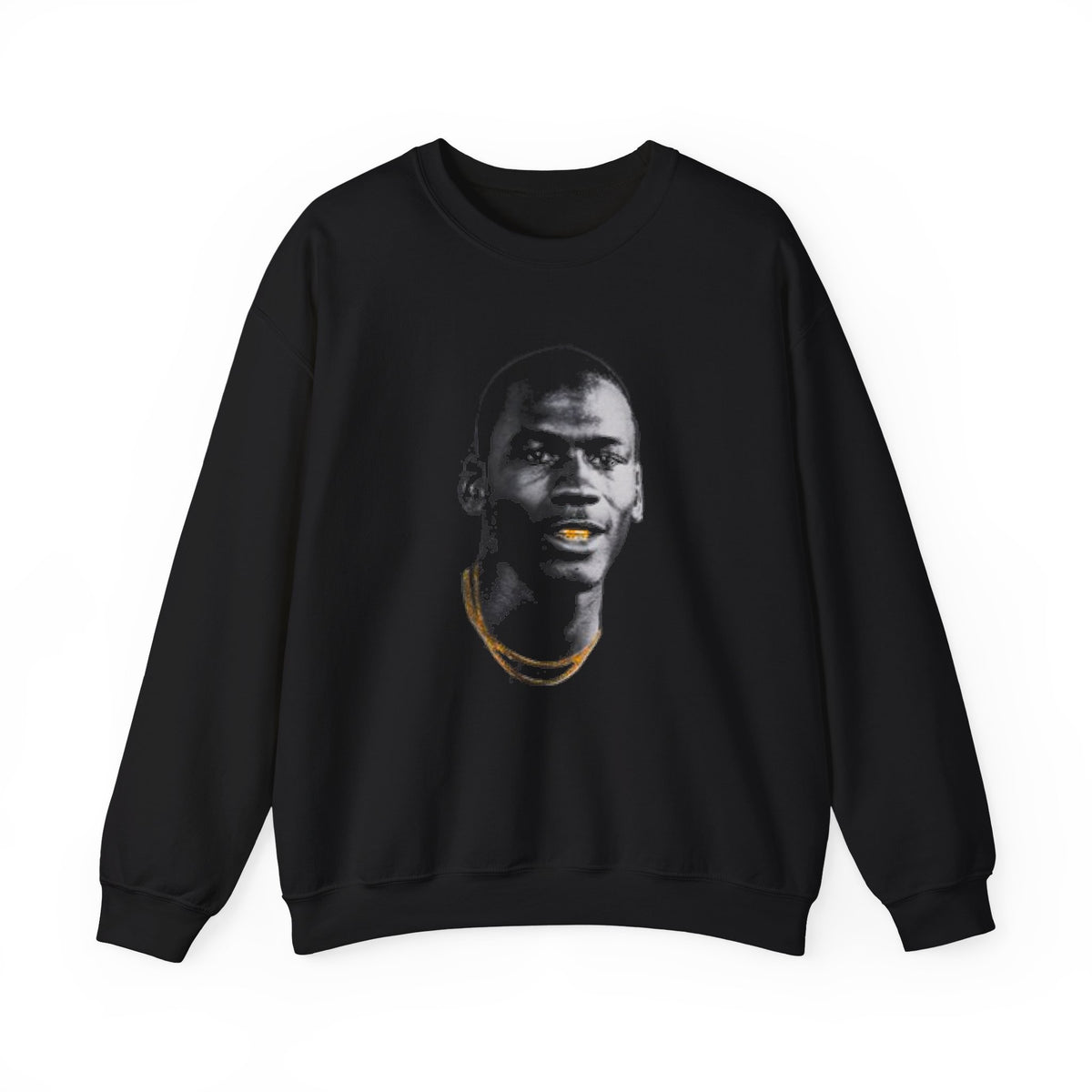 Michael Jordan Gold Grill Unisex Heavy Blend™ Crewneck Sweatshirt