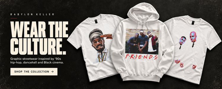 Wear the Culture — Sizzla tee, white Paid in Full hoodie and Belly tee. Shop the collection.